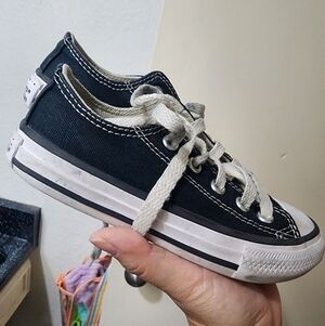 Converse Kids Black Sneakers